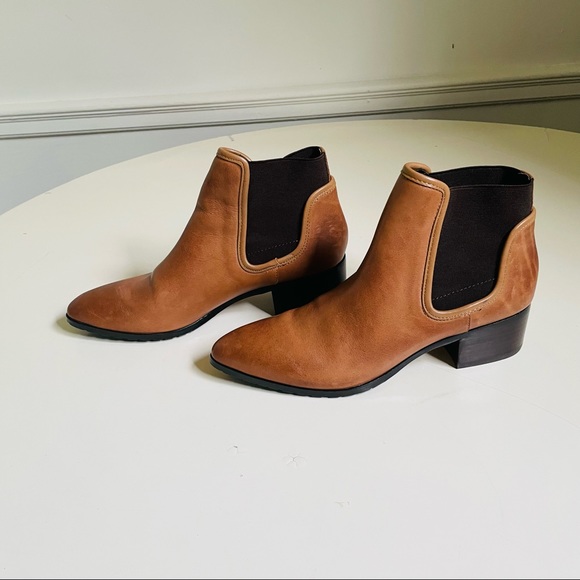 Donald J. Pliner Shoes - Donald J Pliner Cognac Ankle Boots